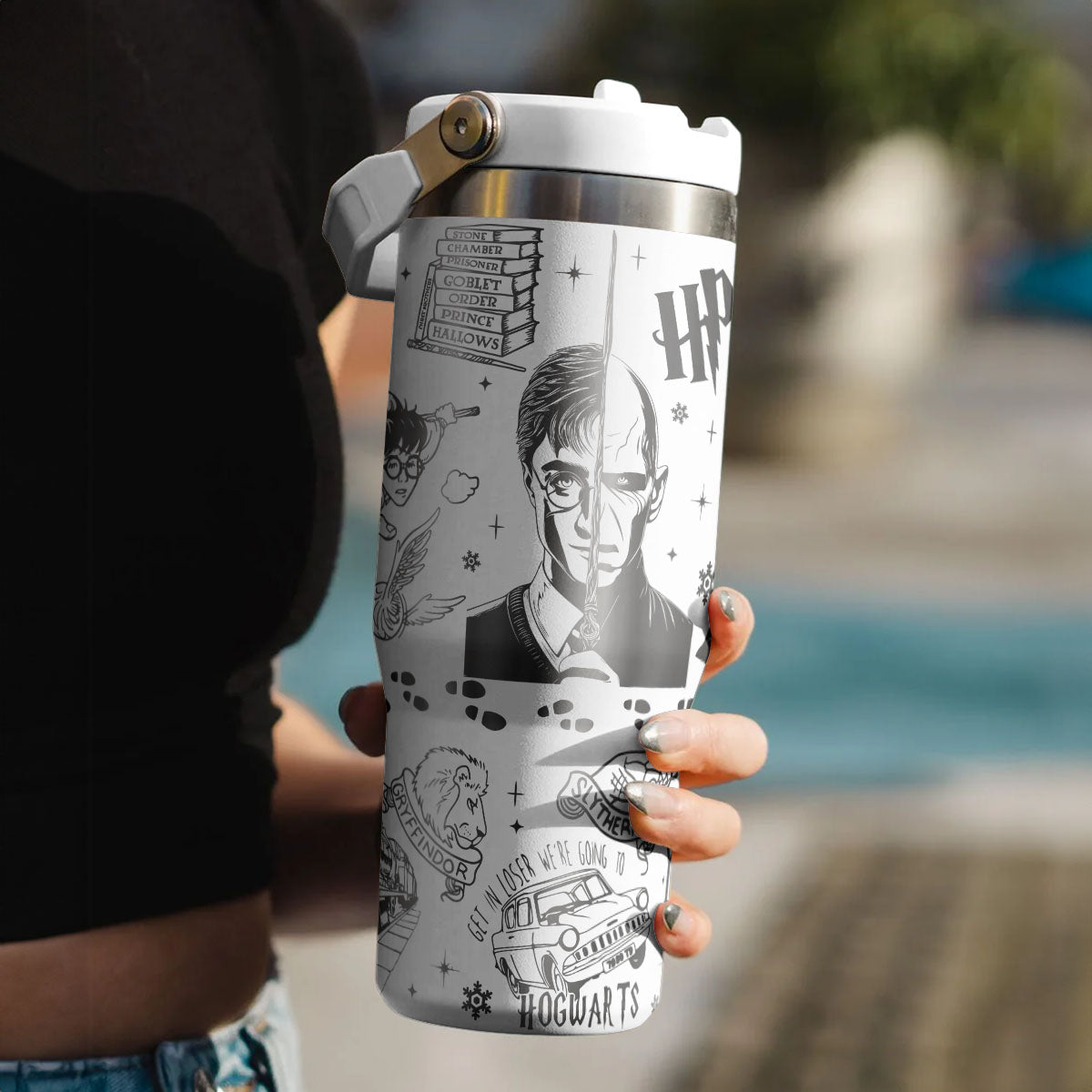 Custom "Harry Potter" Movie 40oz Tumbler - 410QATLTB045