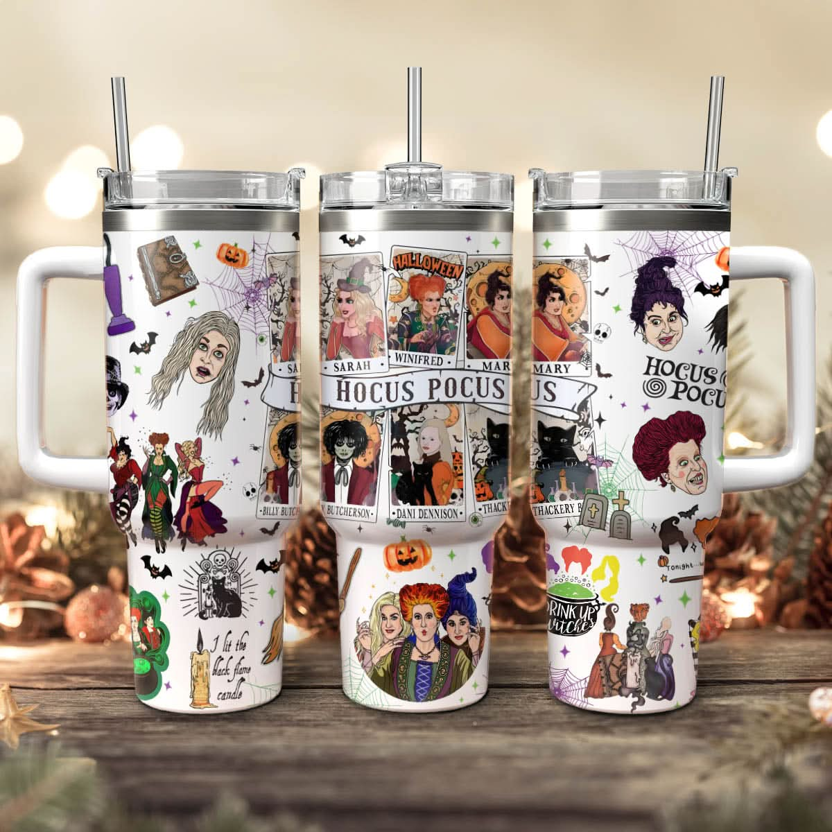 Hocus Pocus Tarot 40oz Tumbler - 409HLTLTB134