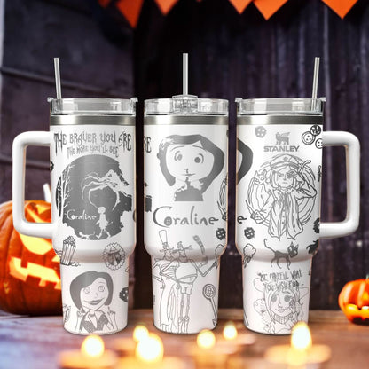 Coraline Movies 40oz Tumbler - 409HLTLTB180