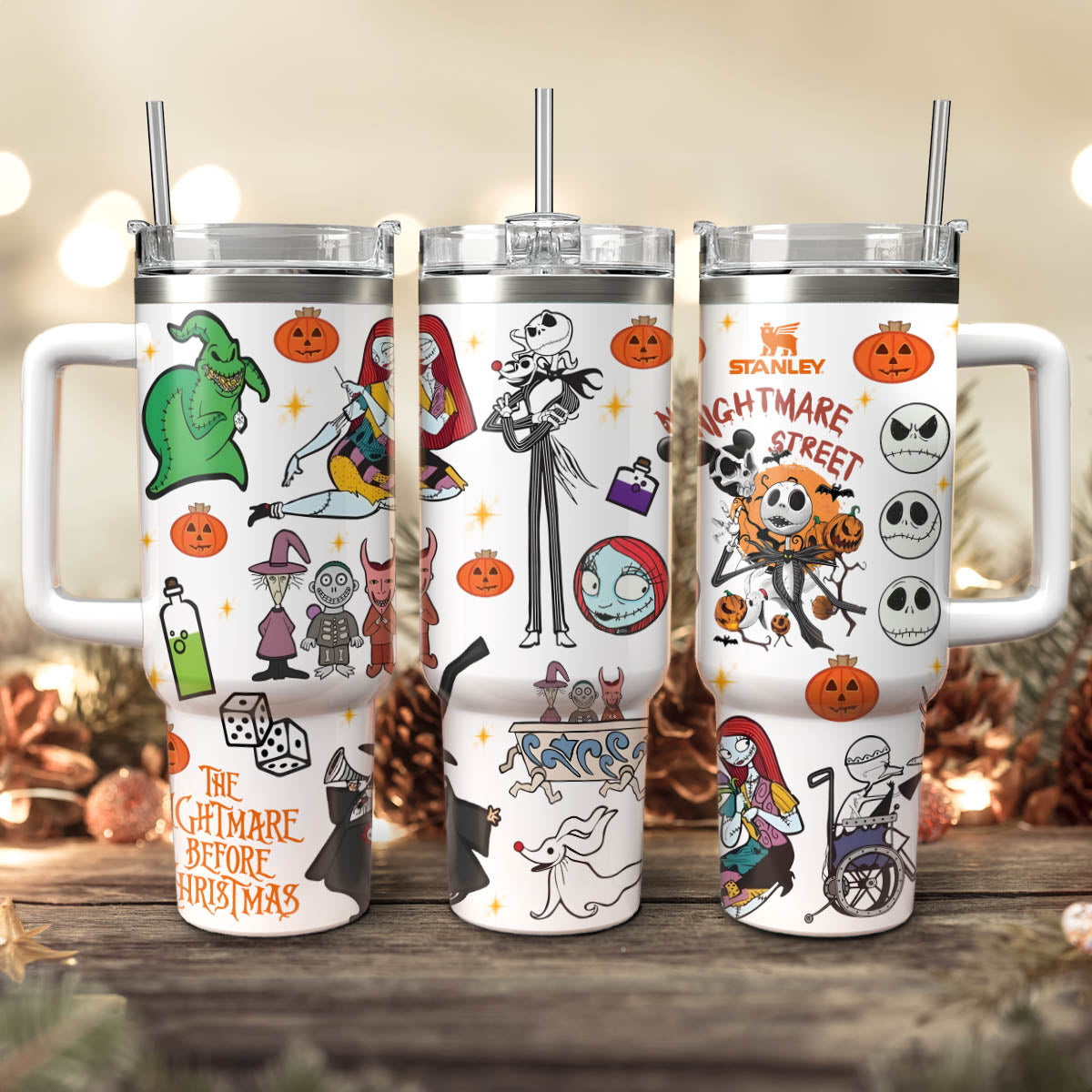The Nightmare Before Christmas Street Tumbler 40 oz