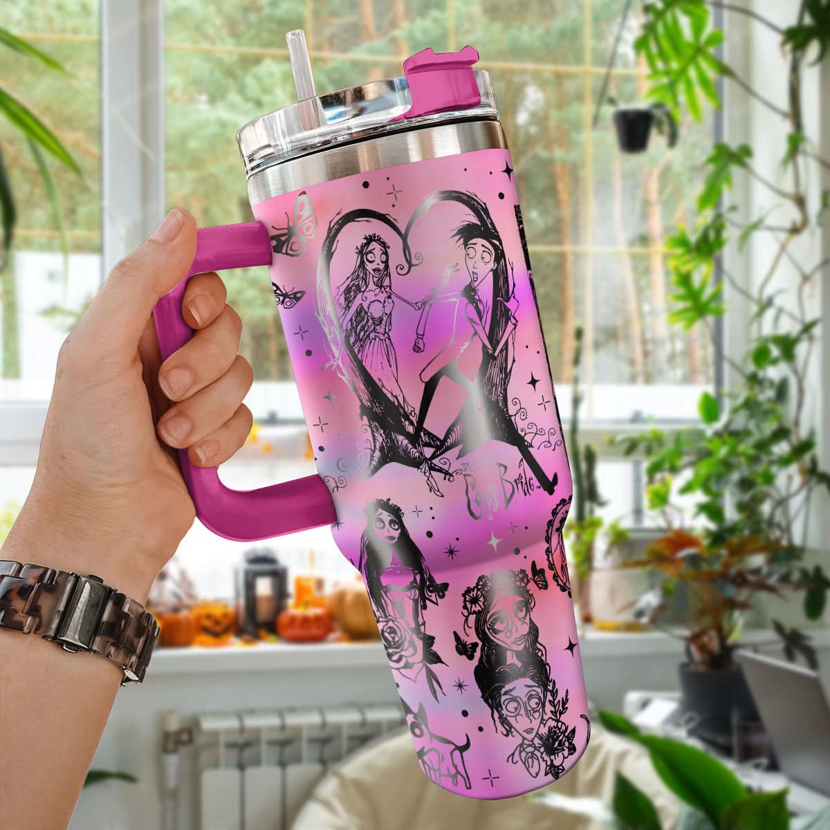 Couple Corpse Bride 40oz Tumbler - 409HLTLTB162