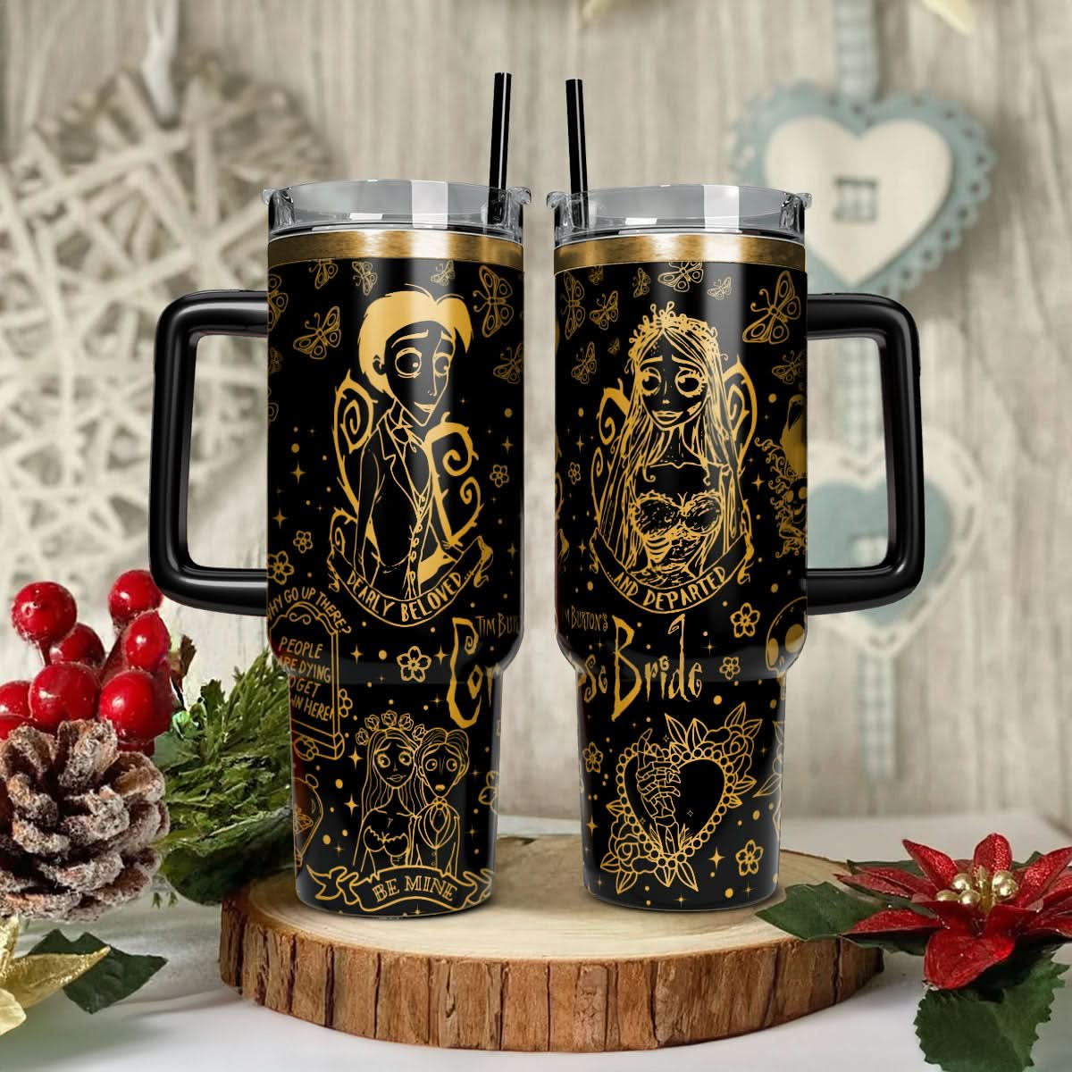 Couple Corpse Bride 40oz Tumbler - 409HLTLTB155