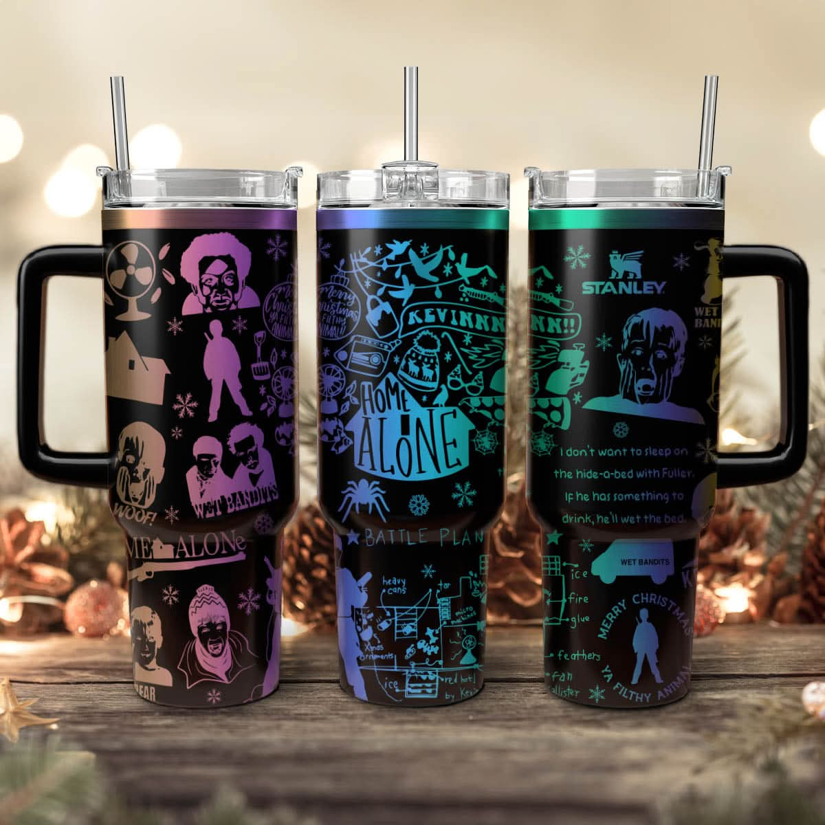 Home Alone Movie 40oz Tumbler - 409TTTLTB011