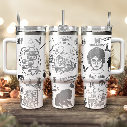 Custom "Harry Potter" Movie 40oz Tumbler - 410QA-TB041