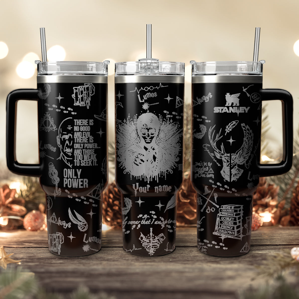 "Harry Potter" Movie Custom 40oz Tumbler -  410QA-TB052