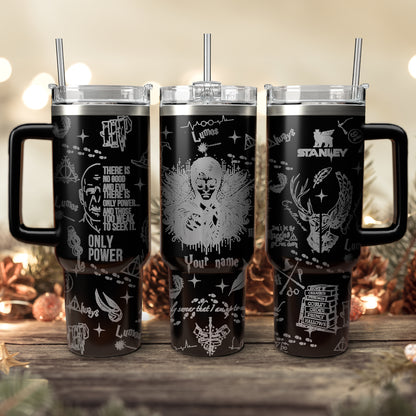 "Harry Potter" Movie Custom 40oz Tumbler -  410QA-TB052