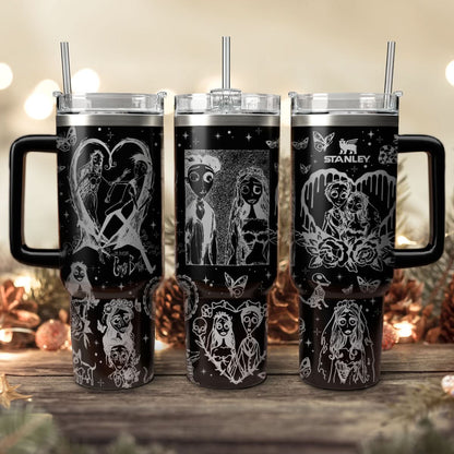 Couple Corpse Bride 40oz Tumbler - 409HLTLTB162