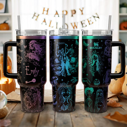 Custom Name Corpse Bride 40oz Tumbler - 409HLTLTB163