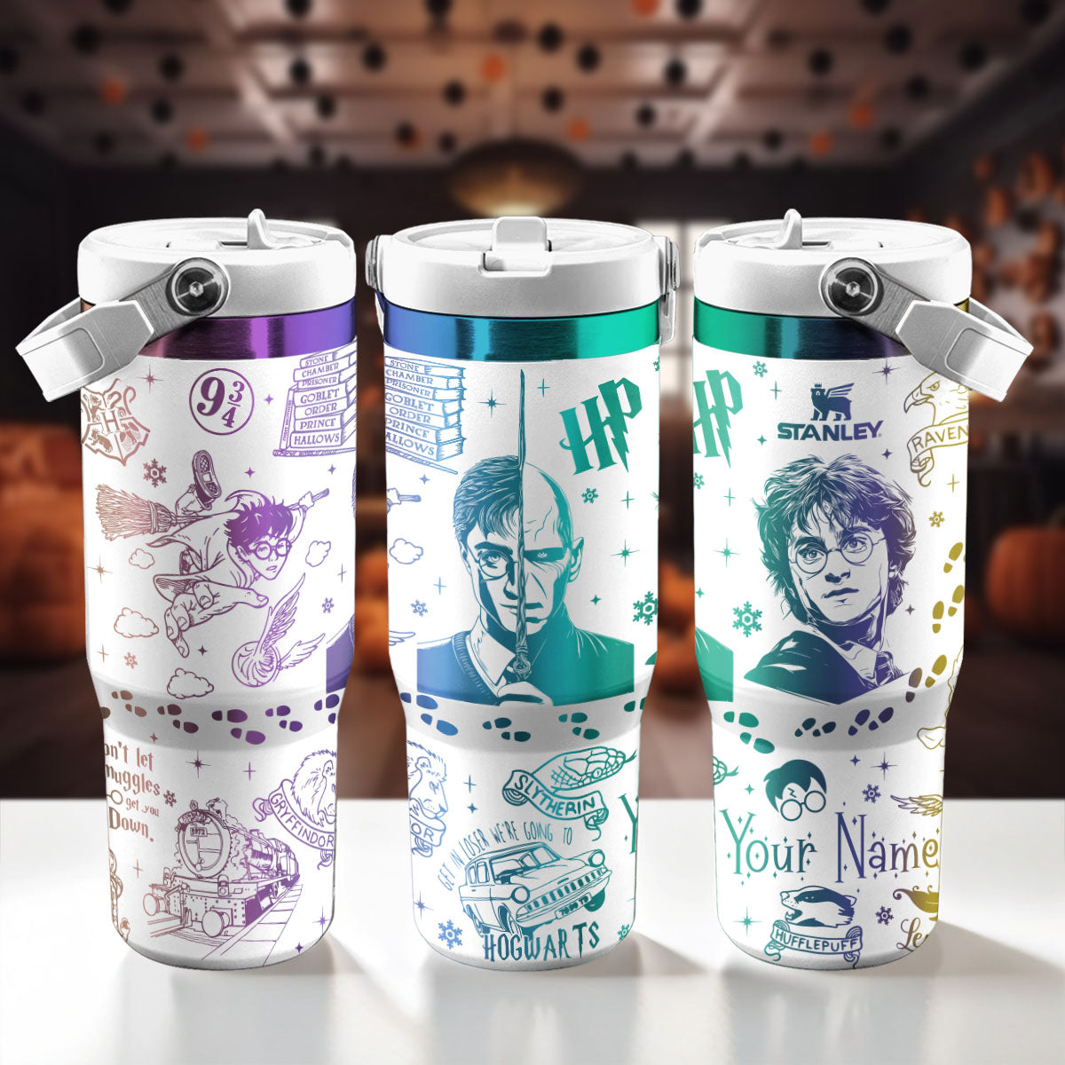 Custom "Harry Potter" Movie 40oz Tumbler - 410QATLTB045