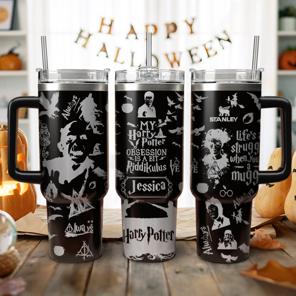 Custom Harry Potter Movie 40oz Tumbler - 410TT-TB043