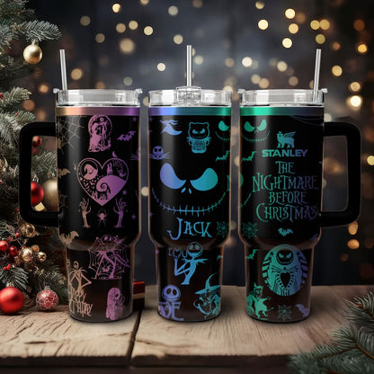 Custom Disney Nightmare Before Christmas 40oz Tumbler - 410QA-TB018