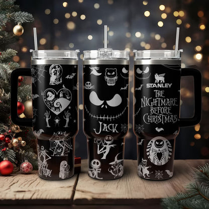 Custom Disney Nightmare Before Christmas 40oz Tumbler - 410QA-TB018