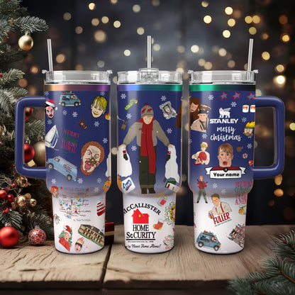 Custom Home Alone Movie 40oz Tumbler - 410QA-TB033