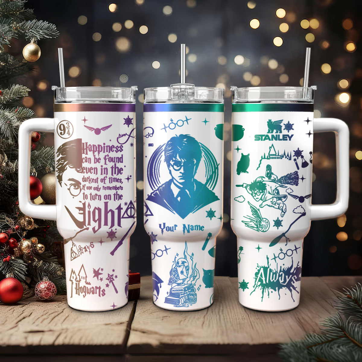 Custom "Harry Potter" Movie 40oz Tumbler - 410QA-TB040