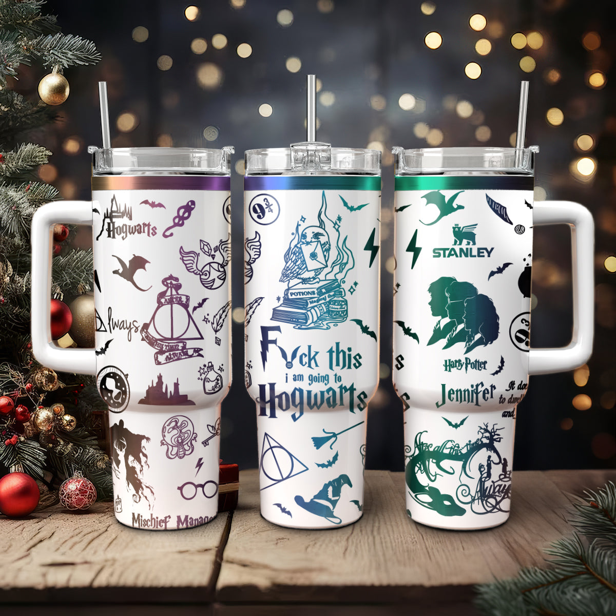 Custom "Harry Potter" Movie 40oz Tumbler - 410TT-TB040