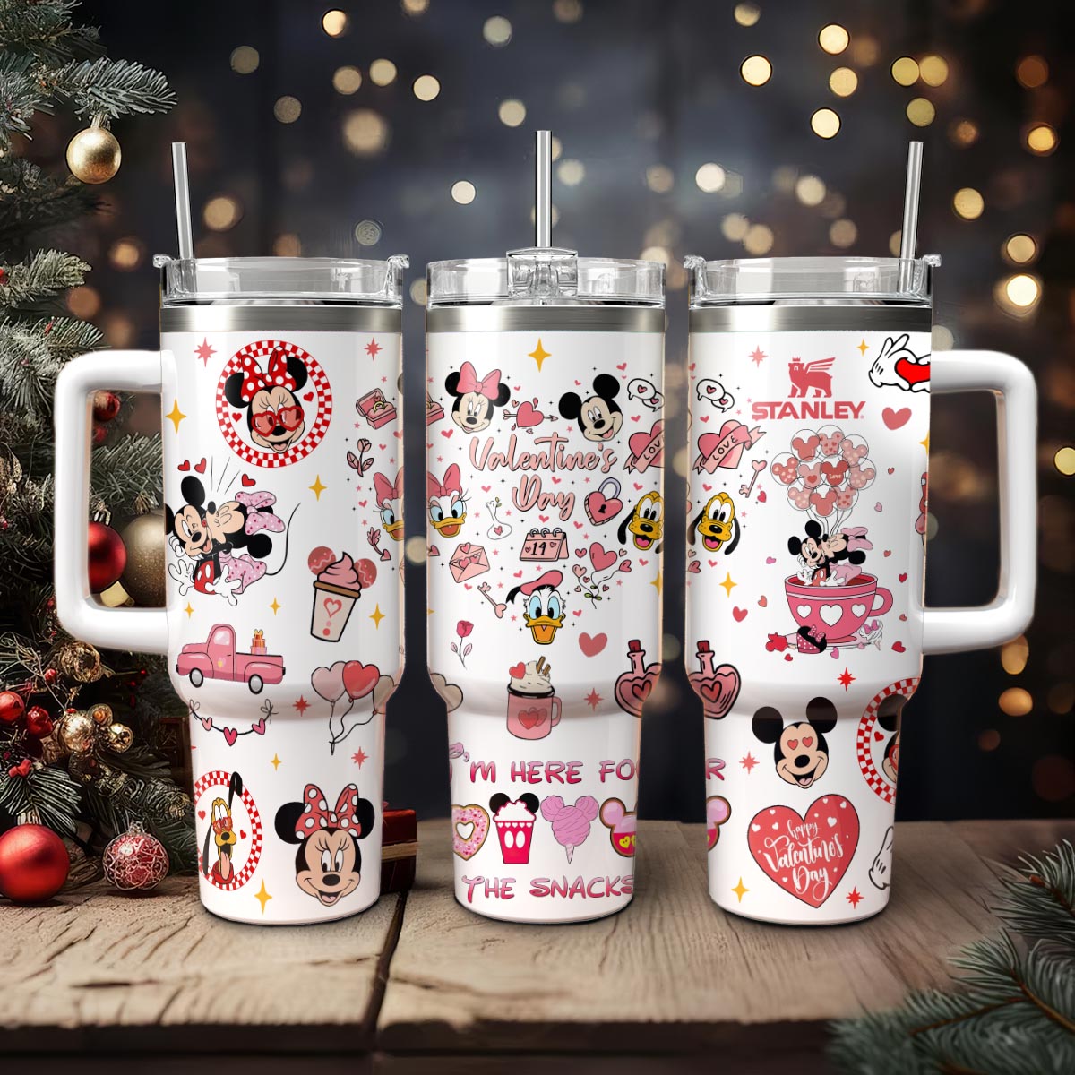 DN Mickey and Minnie Custom 40oz Tumbler - 501MCTLTB033