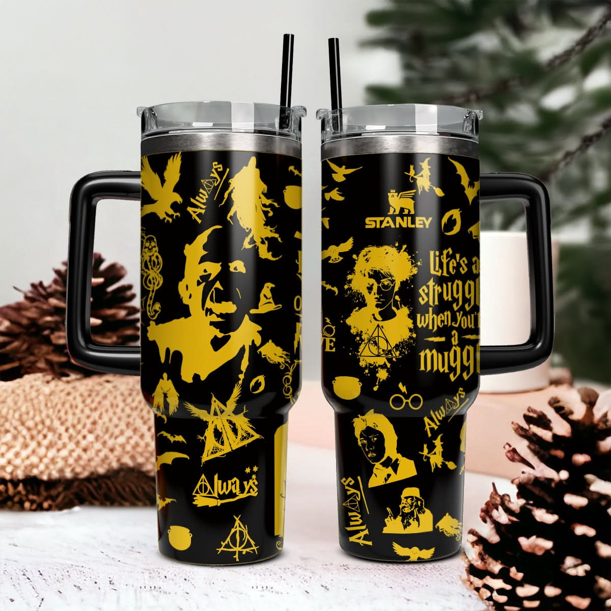 Custom Harry Potter Movie 40oz Tumbler - 410TT-TB043