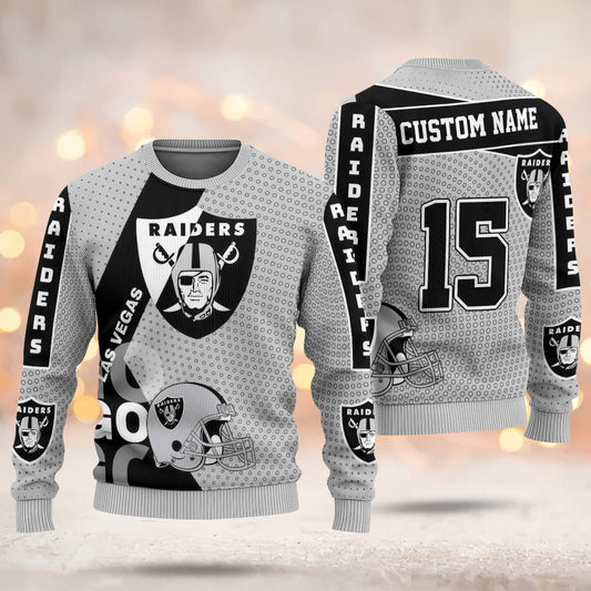 A Best Gift For Fan, Custom Football Teams Ugly Sweater _ 411MCTLUS020