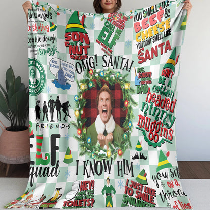 Elf Movie Blanket - 410QA-BL008