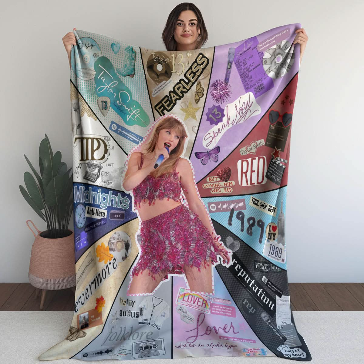 Taylor Swift The Eras Tour Blanket - 408HLTLBL111