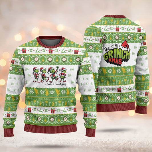 Custom Grinch Ugly Sweater - 411TT-US016