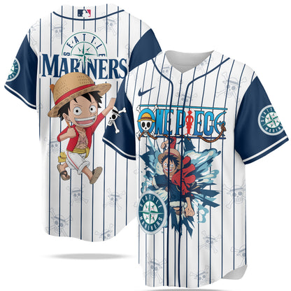 MLB Seattle Mariners  X One Piece Baseball Jersey