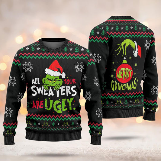 Custom Grinch Ugly Sweater - 410TTTLUS001