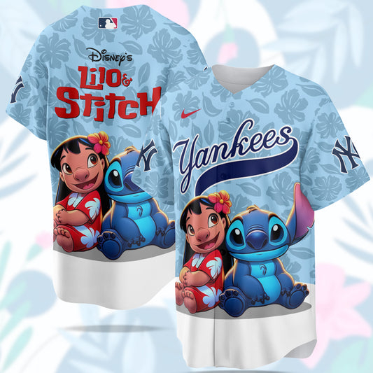 New York Yankees MLB x Lilo & Stitch Jersey Limited