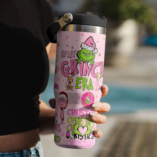 Custom Era Grinch IceFlow 40oz Tumbler - 409TTTLTB015