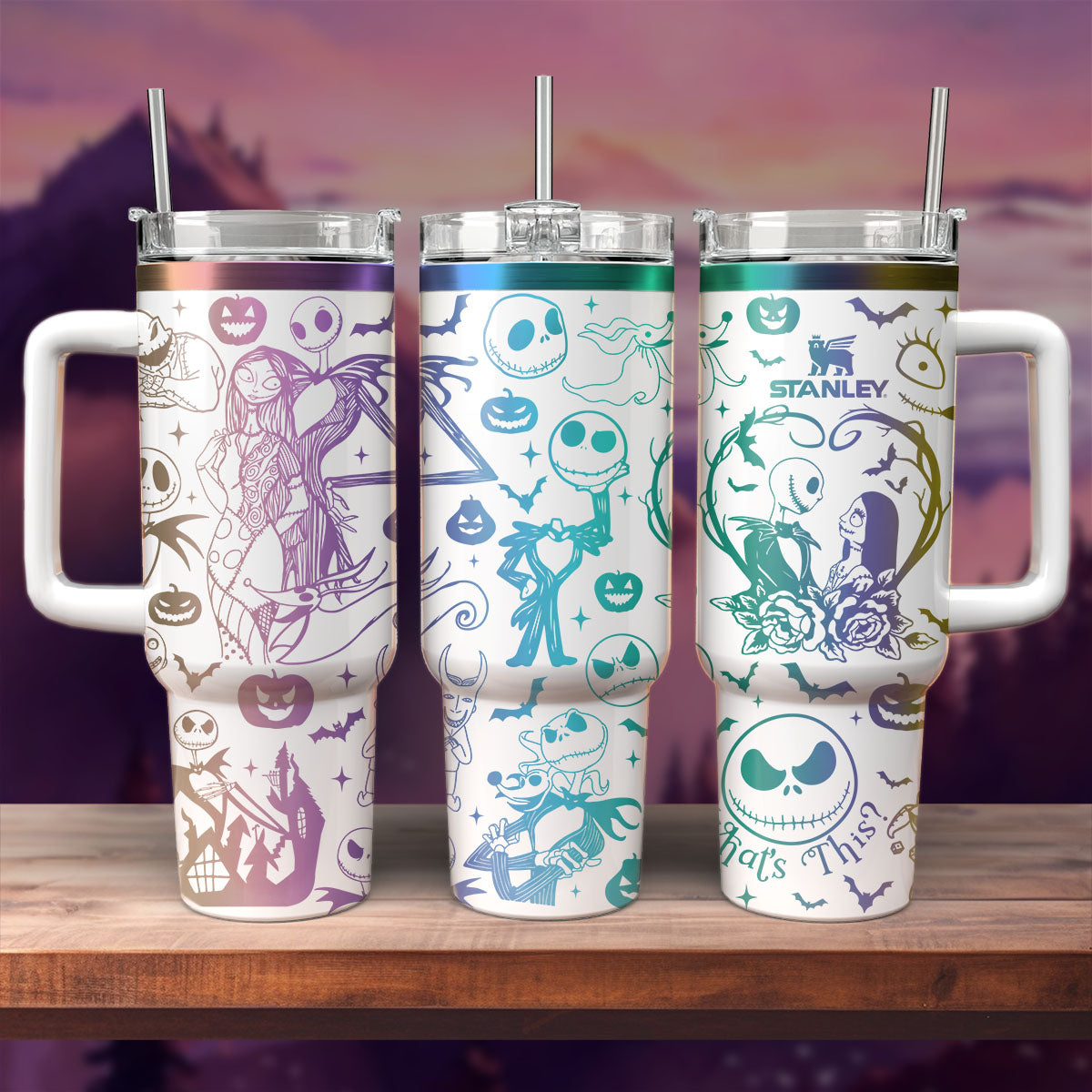 The Nightmare Before Christmas 40oz Tumbler