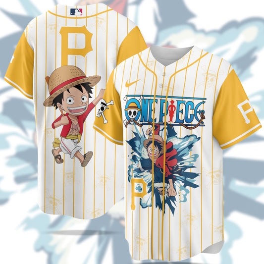 MLB Pittsburgh Pirates  X One Piece Baseball Jersey