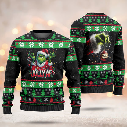 Custom Grinch Ugly Sweater - 411QA-US009