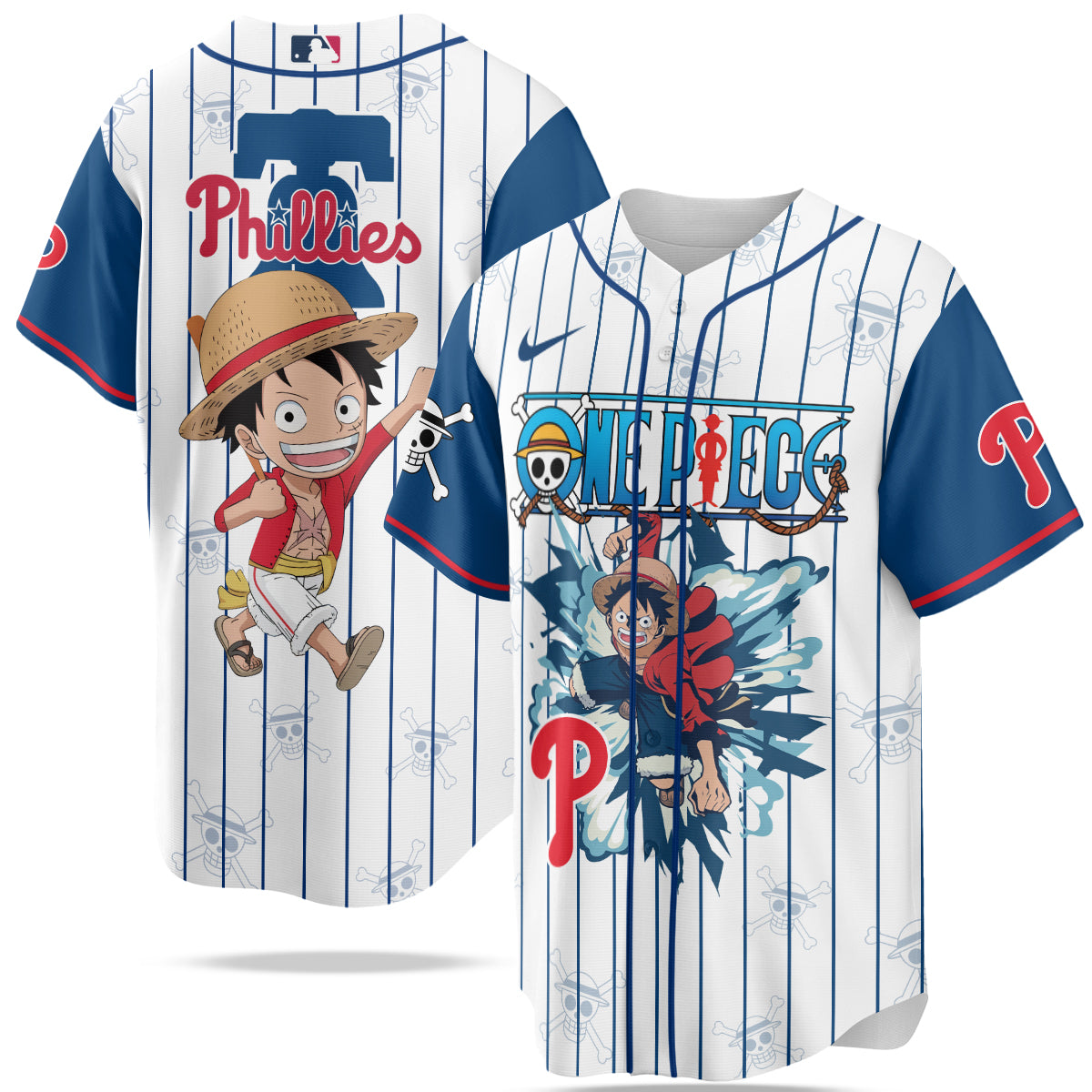 MLB Philadelphia Phillies X One Piece Baseball Jersey