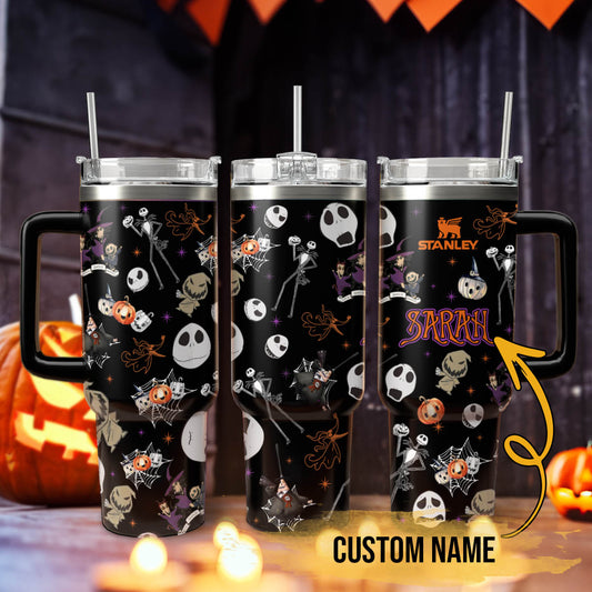 Custom Name The Nightmare Before Christmas Tumbler 40 oz