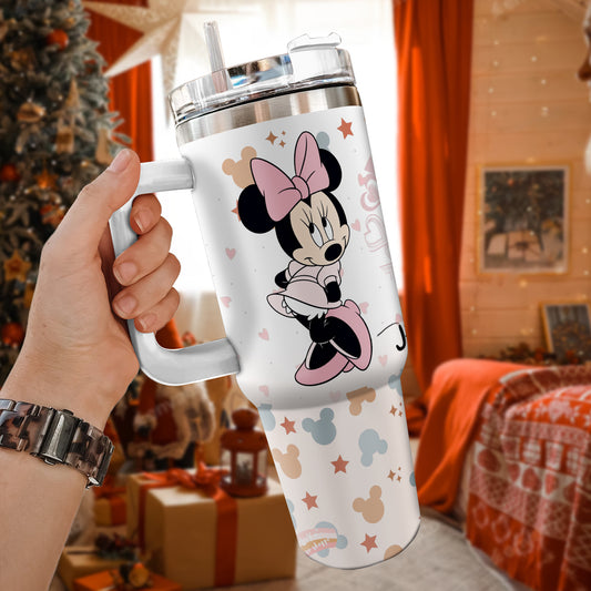 40oz Custom Disney Minnie Tumbler -410TT-TB053