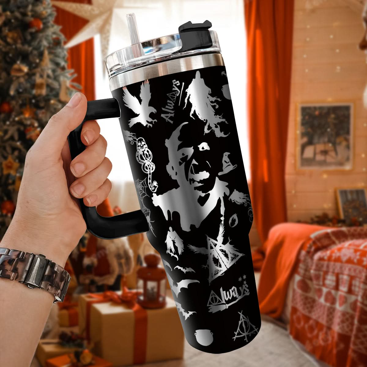 Custom Harry Potter Movie 40oz Tumbler - 410TT-TB043