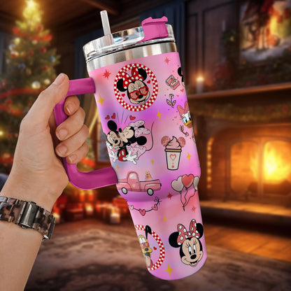 DN Mickey and Minnie Custom 40oz Tumbler - 501MCTLTB033