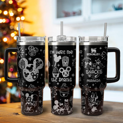 DN Mickey and Minnie Custom 40oz Tumbler  - 501MCTLTB029