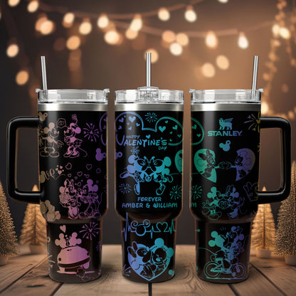 DN Mickey Love Couple Custom 40oz Tumbler -501MCTLTB027