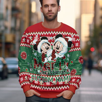 Custom Disney Mickey Ugly Sweater _ 411QA-US017