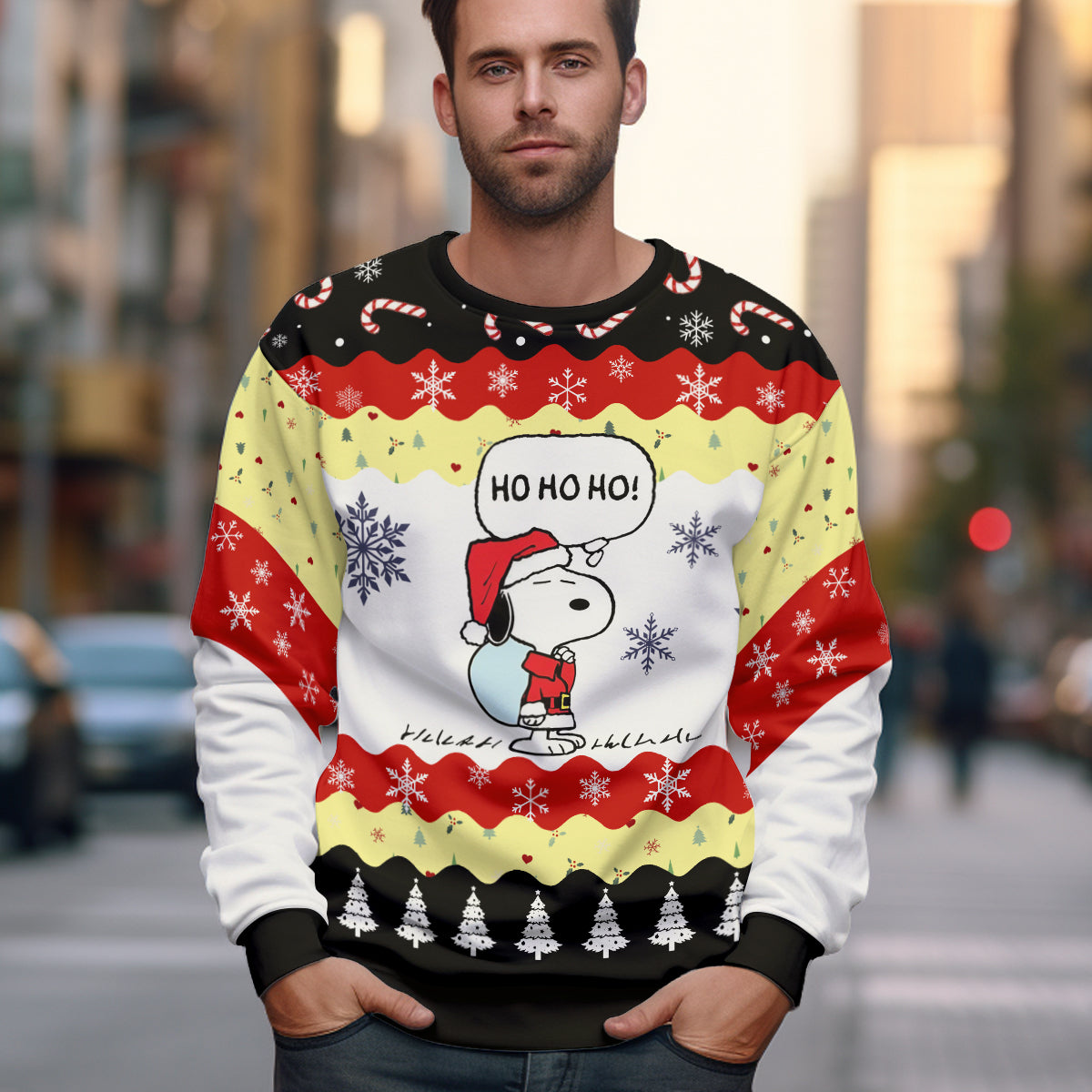 A Best Gift For Fan, Custom Peanuts Ugly Sweater - 411TT-US020