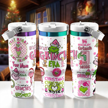 Custom Era Grinch IceFlow 40oz Tumbler - 409TTTLTB015