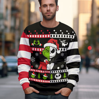 Grinch Nightmare Unisex Ugly Sweater - 411TT- US019