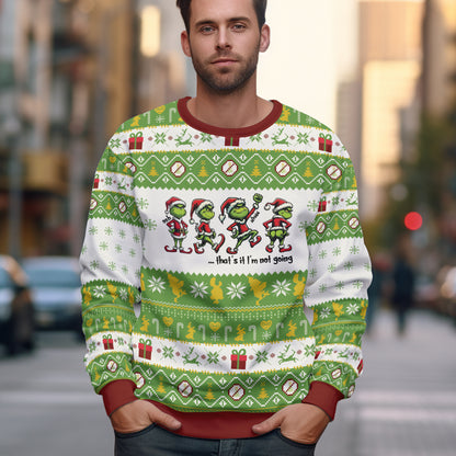 Custom Grinch Ugly Sweater - 411TT-US016