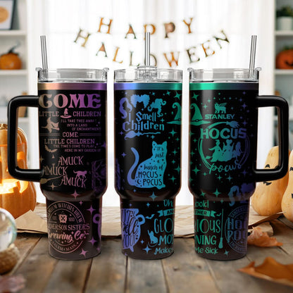 Hocus Pocus Witches 40oz Tumbler - 409HLTLTB128