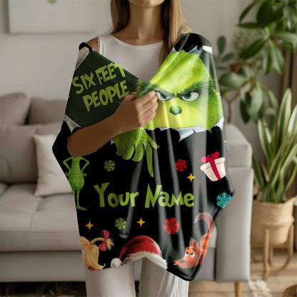 Custom Grinch Blanket - 410QATLBL007