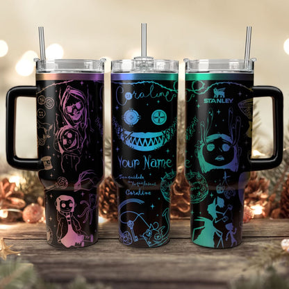 Custom Coraline Movies 40oz Tumbler - 410HLTLTB003