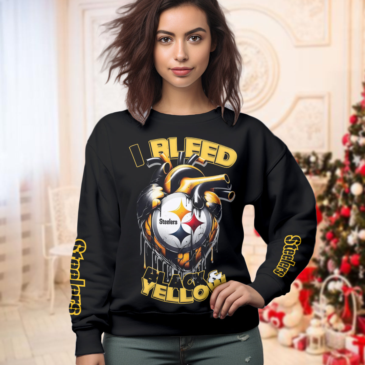 A Best Gift For Fan, Custom Football Teams Ugly Sweater _ 411MC-US019