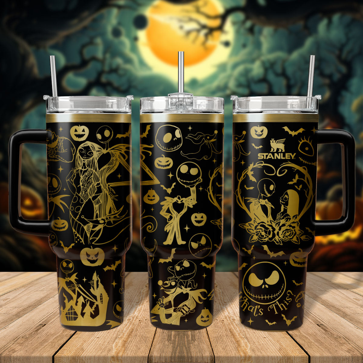 The Nightmare Before Christmas 40oz Tumbler