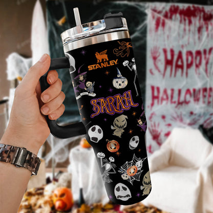 Custom Name The Nightmare Before Christmas Tumbler 40 oz